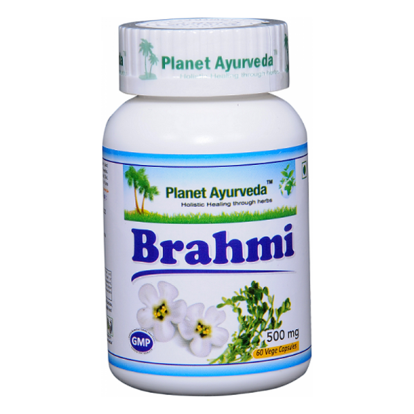 Brahmi ( Bacopa Monnieri ) 60 capsulas Planet Ayurveda