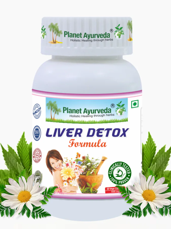 Liver Detox 60 cápsulas Planet Ayurveda
