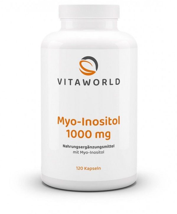Myo Inositol 1000mg 120caps Vitaworld
