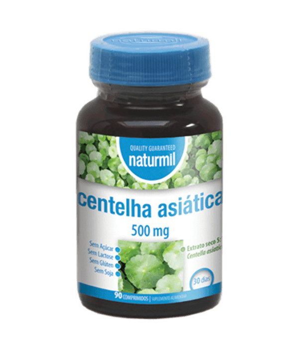 Centelha Asiatica 500mg 90comp Naturmil