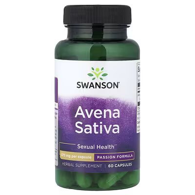 Avena Sativa 575mg 60cápsulas, Swanson