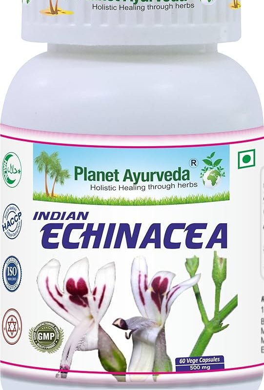 Indian Echinacea 500mg 60caps Planet Ayurveda
