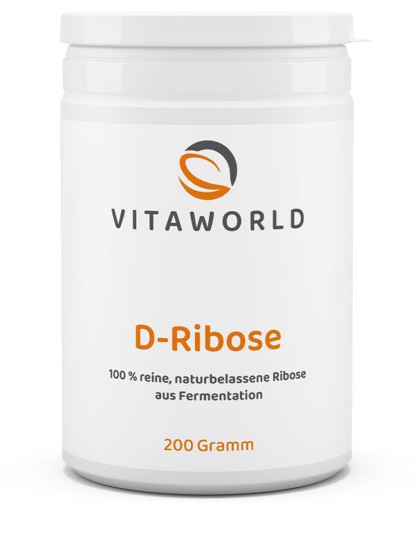 D Ribose pó 200g Vitaworld