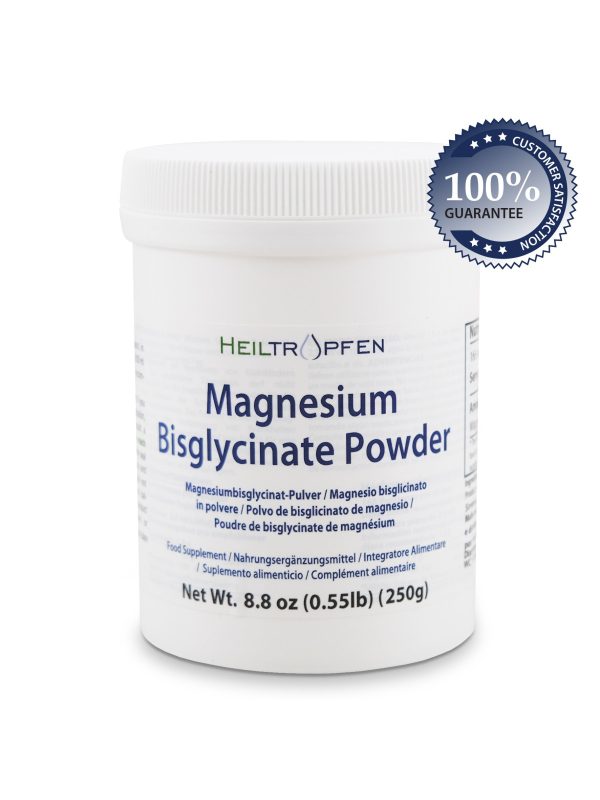 Magnesium bisglycinate pó 250g Heiltropfen