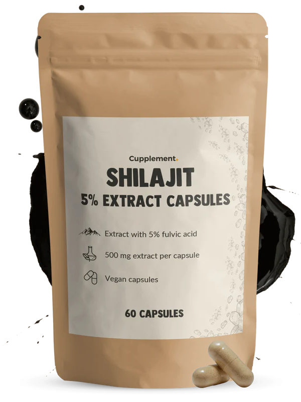 Shilajit 500mg 60caps - Cupplement