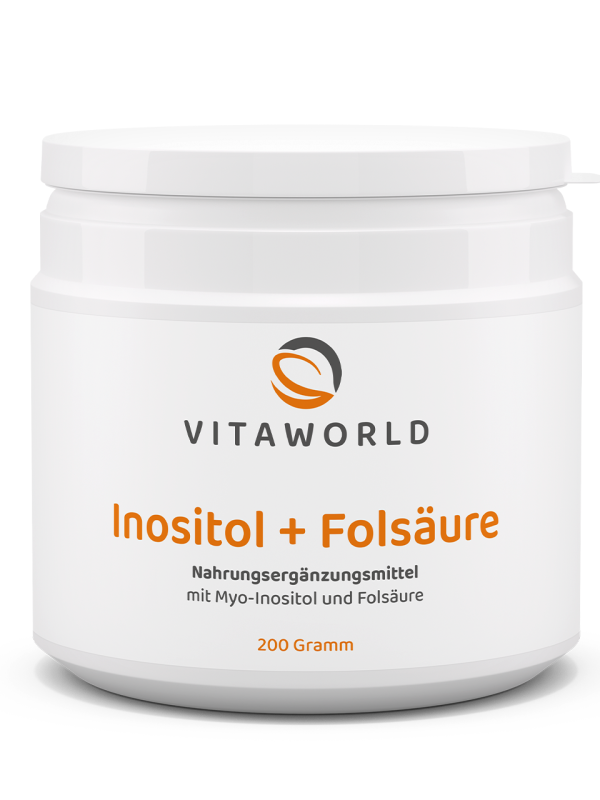 Myo Inositol + Ácido Fólico pó 200g Vitaworld