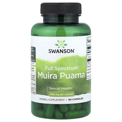 Muirapuama 400mg 90caps Swanson