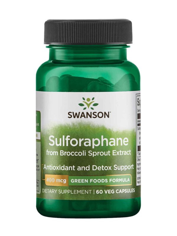 Sulforaphane 400mcg 60caps Swanson