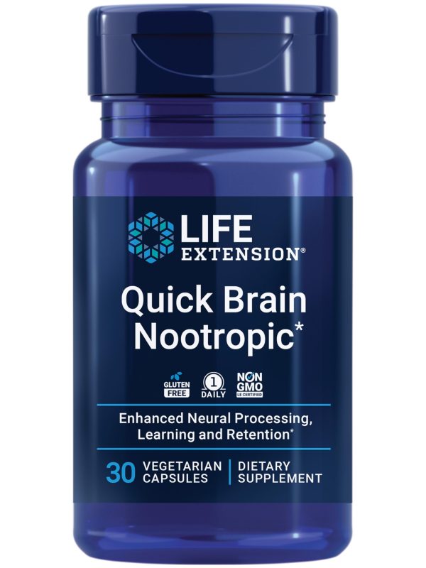 Quick Brain Nootropic 30caps Life Extension