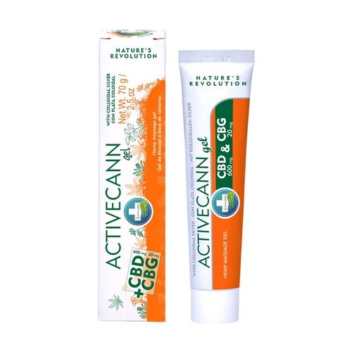 Gel CBD+CBG c/prata coloidal 75ml Annabis Natura