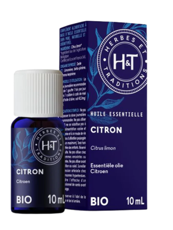 Oleo essencial limão bio 10ml H&T
