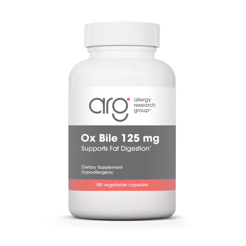 Ox-Bile-125mg-180caps-Allergy-Research-Group-celeiro-integral