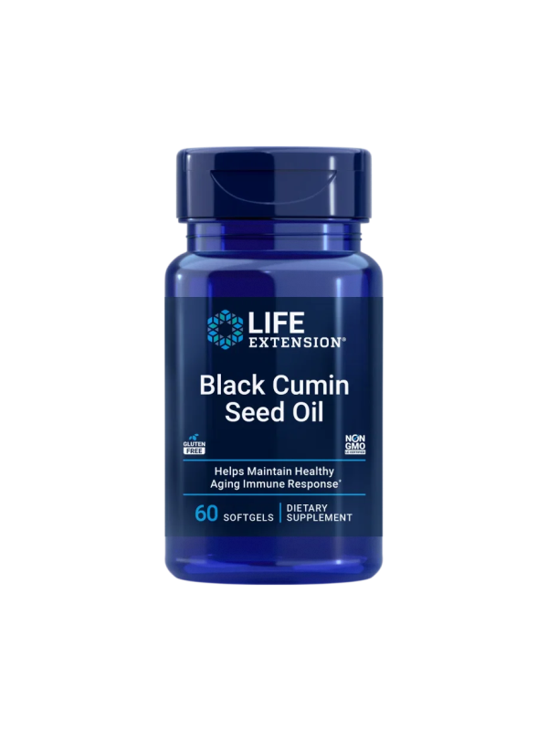 Black Cumin óleo bio 60caps Life Extension