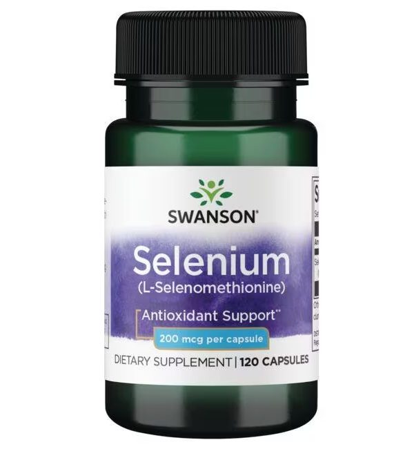 Selenium 200mcg 90caps Swanson